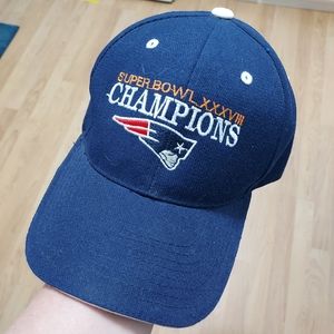 New England Patriots Superbowl XXXVIII hat